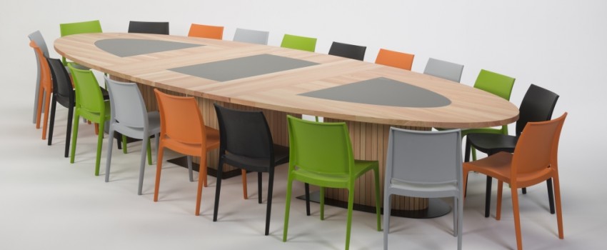 Vergadertafel Gemeente Aa & Hunze