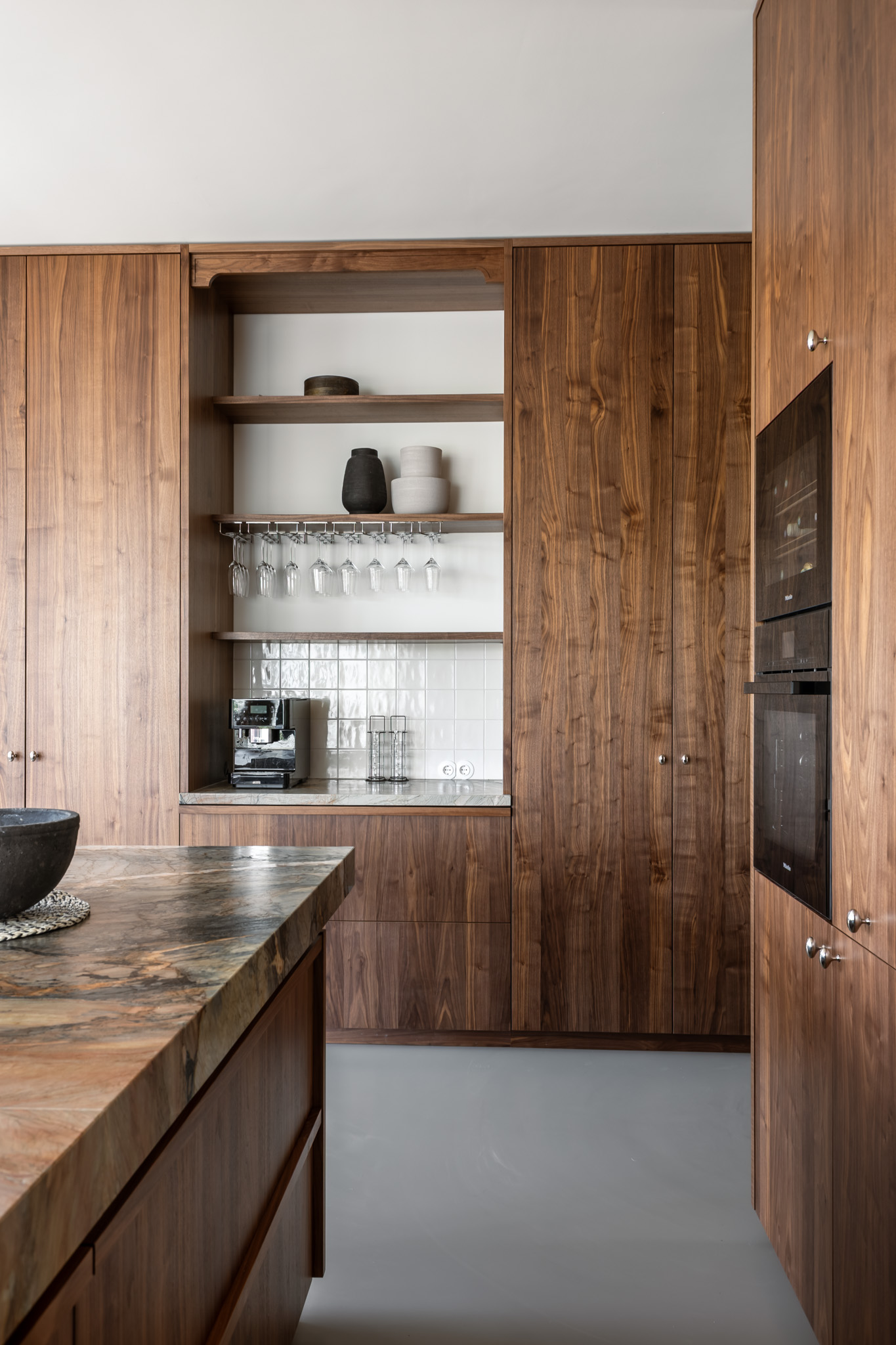 Notenhouten Keuken Op Maat Inhout 4
